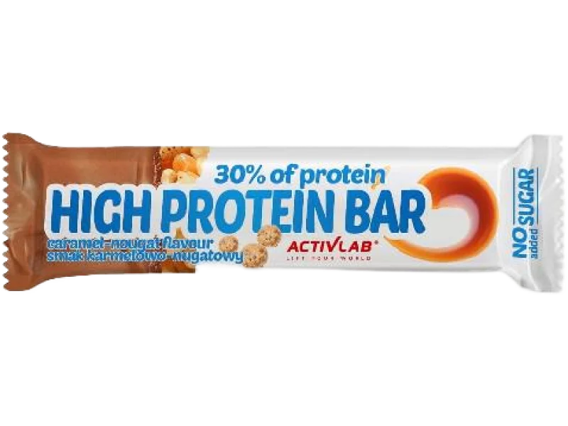 ACTIVLAB High Protein Bar, smak nugatowo-karmelowy, baton, 46 g