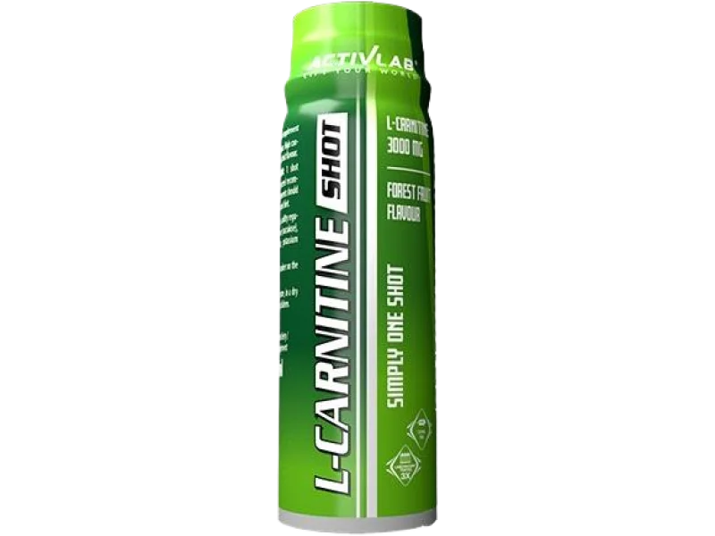 ACTIVLAB L-carnitine Shot, smak owoców leśnych, płyn, 80 ml