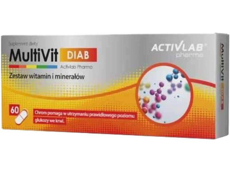ACTIVLAB MultiVit Diab, kapsułki, 60 kaps.
