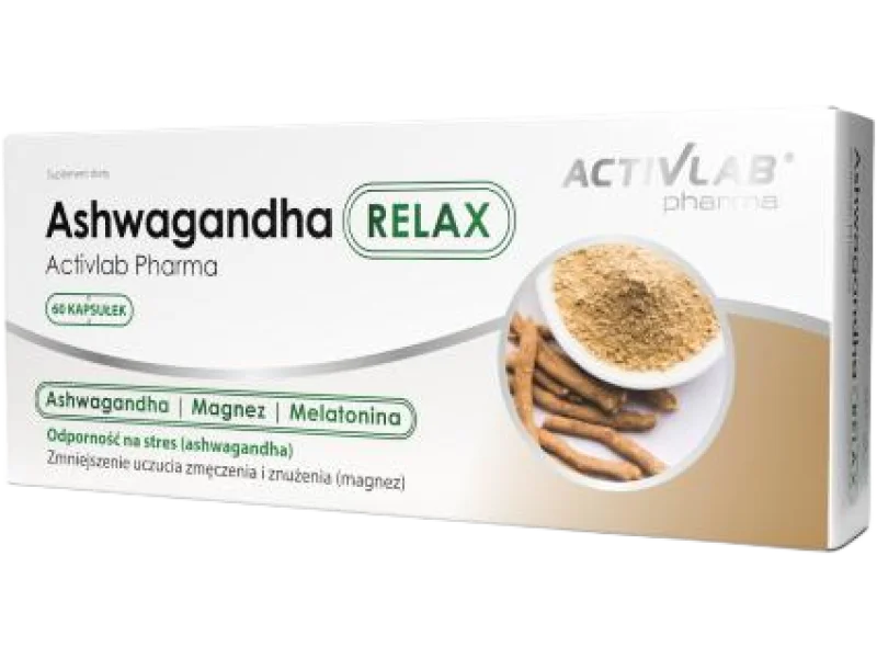 ACTIVLAB PHARMA Ashwagandha Relax, kapsułki, 60 kaps.