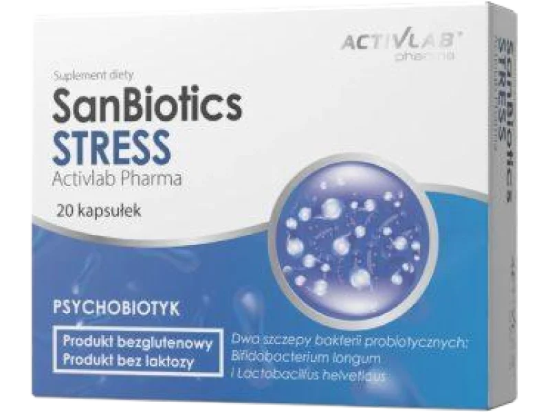 ACTIVLAB PHARMA SanBiotics Stress, kapsułki, 20 kaps.