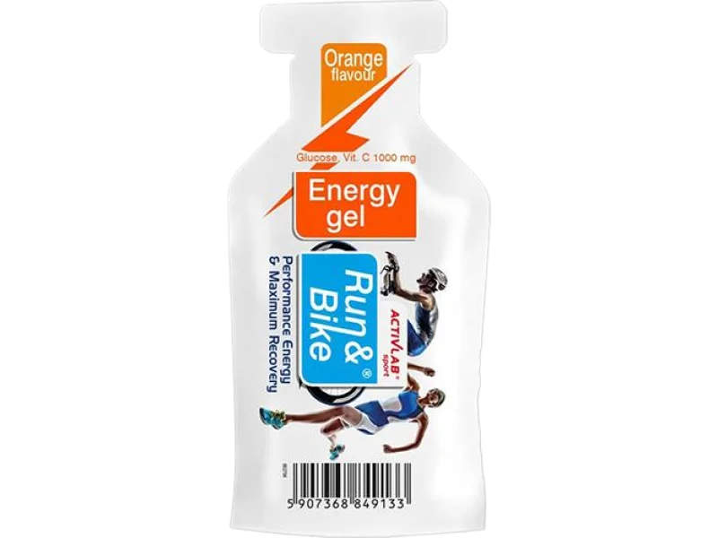 ActivLab Sport Run & Bike Energy, smak pomarańczowy, żel, 40 g