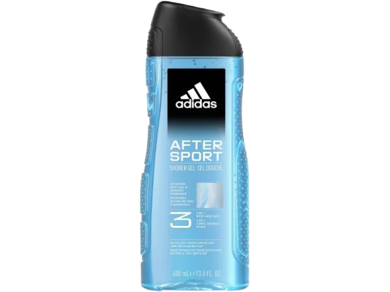 ADIDAS After Sport Żel do mycia 3w1 do mężczyzn, żel, 400 ml