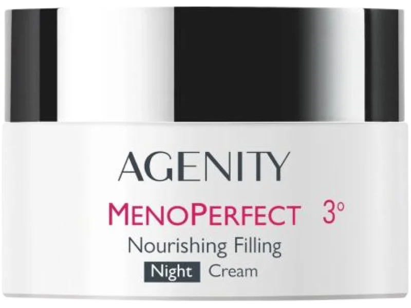 Agenity MenoPerfect 3° Odżywczy krem wypełniający na noc, 50 ml