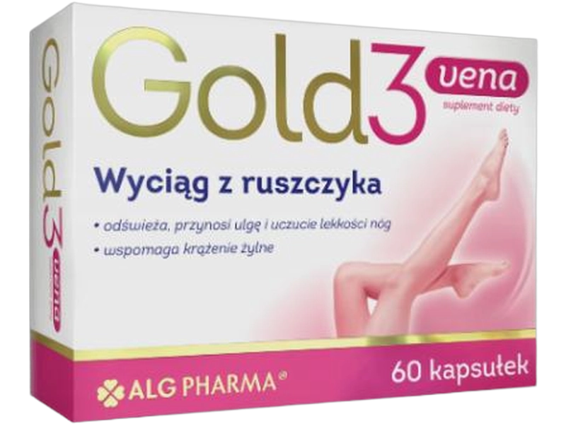 Alg Pharma Gold3vena, kapsułki, 60 kaps.