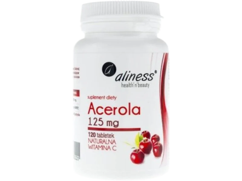 ALINESS Acerola, tabletki, 125 mg, 120 tabl.