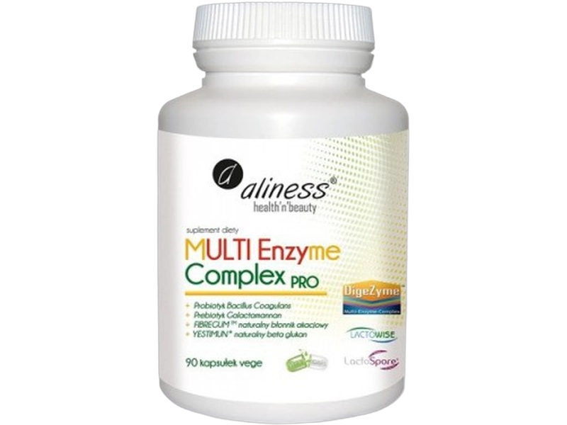 Aliness Multi Enzyme Complex PRO, kapsułki, 90 kaps.