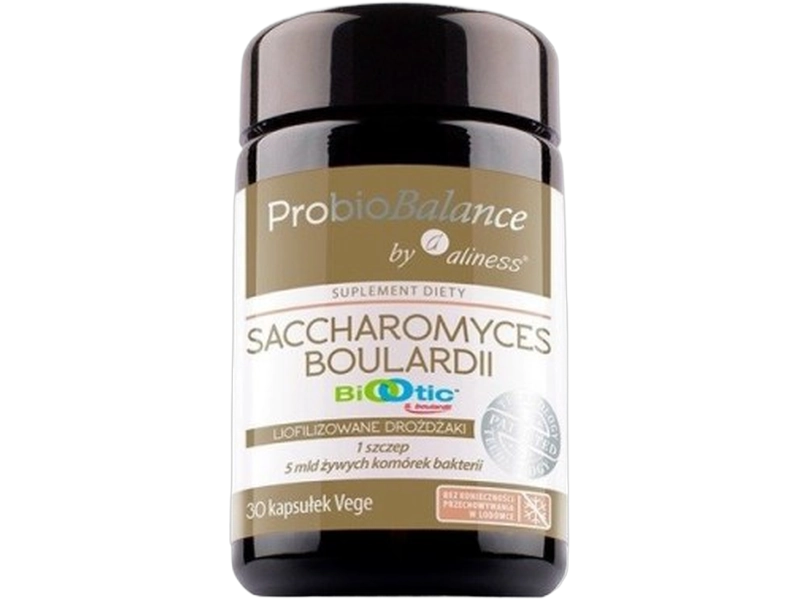 Aliness ProbioBalance Saccharomyces boulardii, kapsułki, 250 mg, 30 kaps.