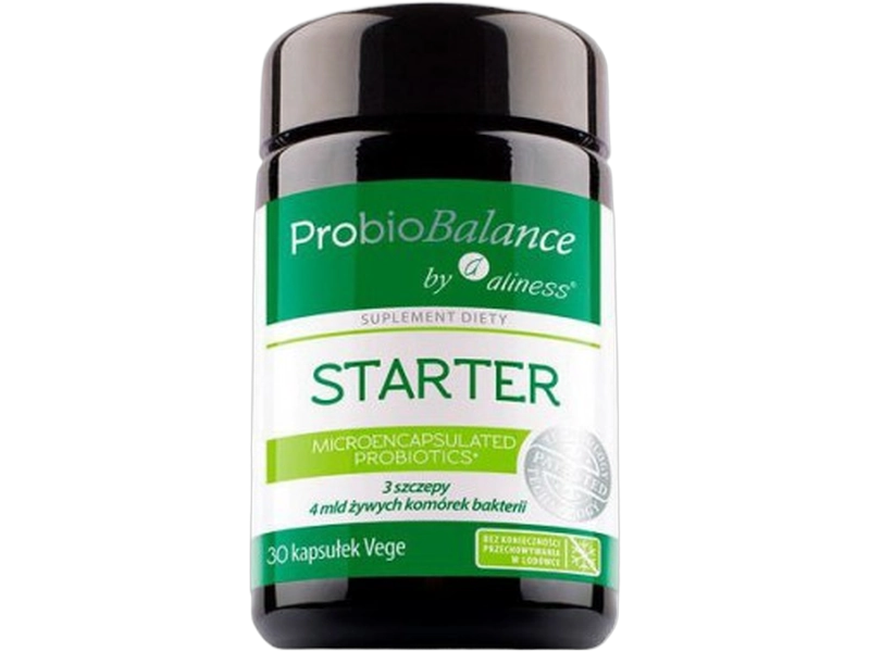Aliness ProbioBalance Starter probiotyk, kapsułki, 30 kaps.