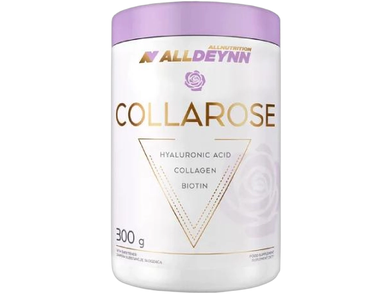 Alldeynn Collarose, smak malinowy, proszek, 300 g