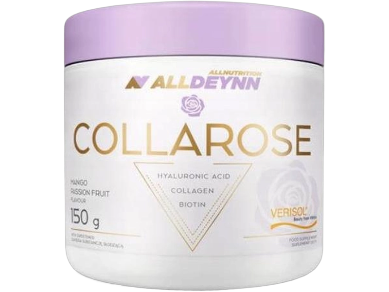 Allnutrition Alldeynn Collarose, smak malinowo-poziomkowy, proszek, 150 g