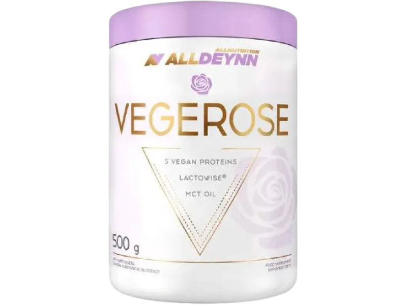 ALLNUTRITION ALLDEYNN VEGEROSE Salted Caramel, proszek, 500 g
