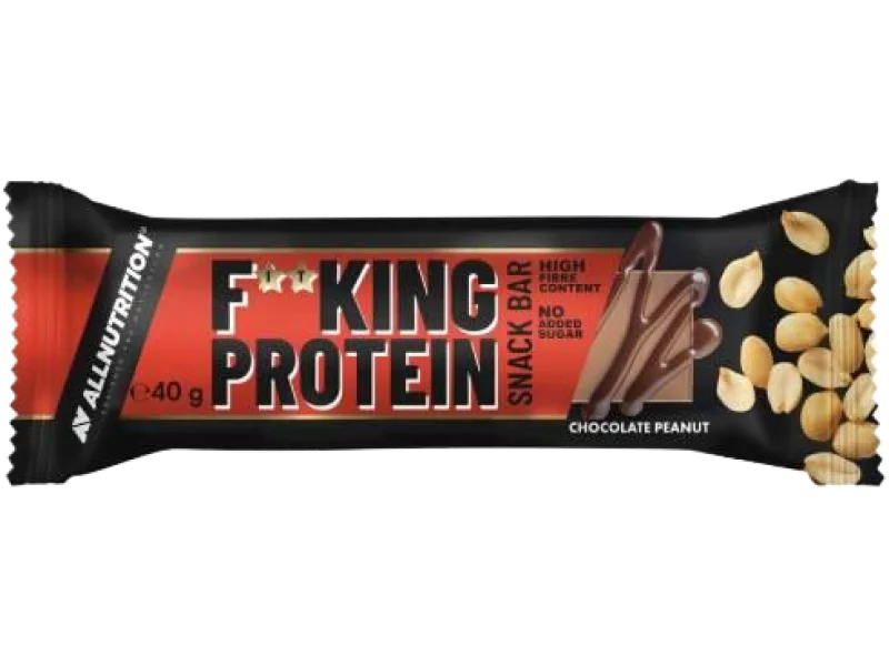 ALLNUTRITION Fitking Protein Snack Bar Chocolate Peanut, baton, 40 g