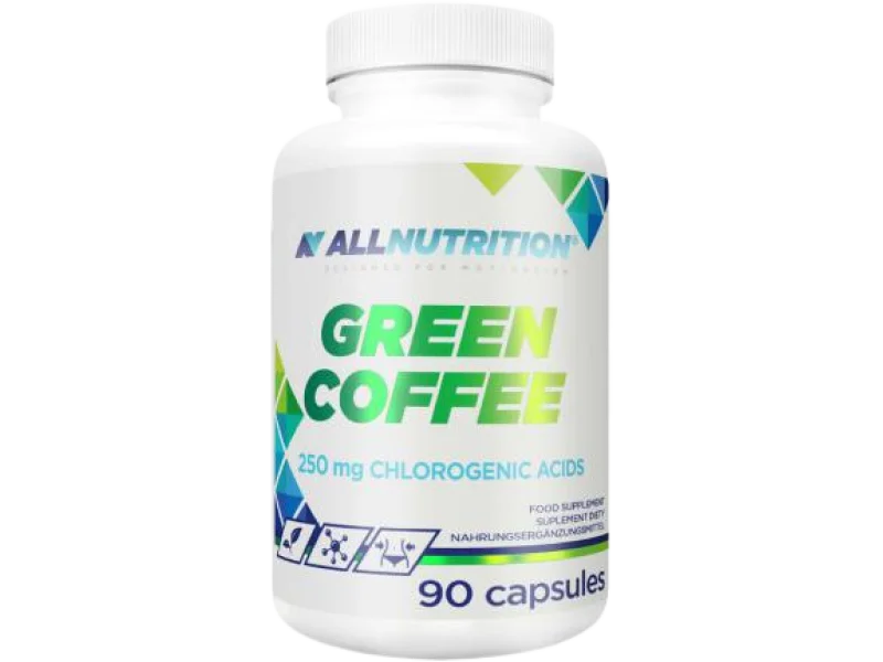 ALLNUTRITION Green Coffee, kapsułki, 500 mg, 90 kaps.