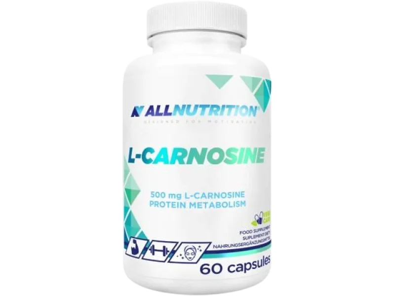 ALLNUTRITION L-Carnosine, kapsułki, 500 mg, 60 kaps.