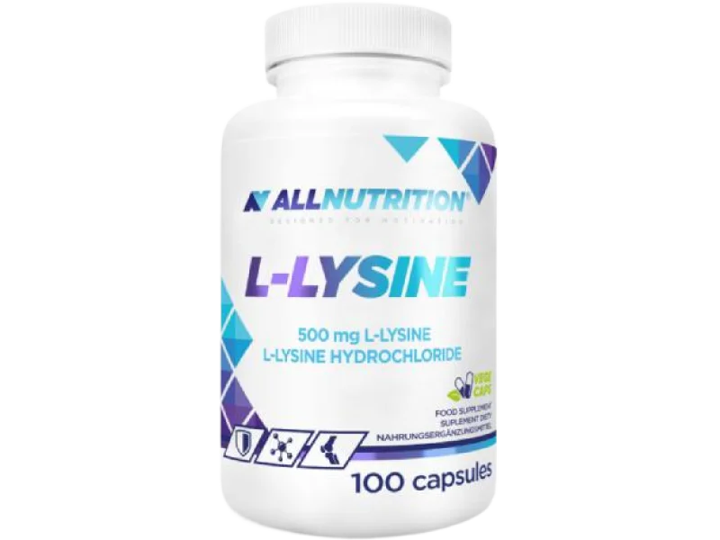 ALLNUTRITION L-Lysine, kapsułki, 500 mg, 100 kaps.