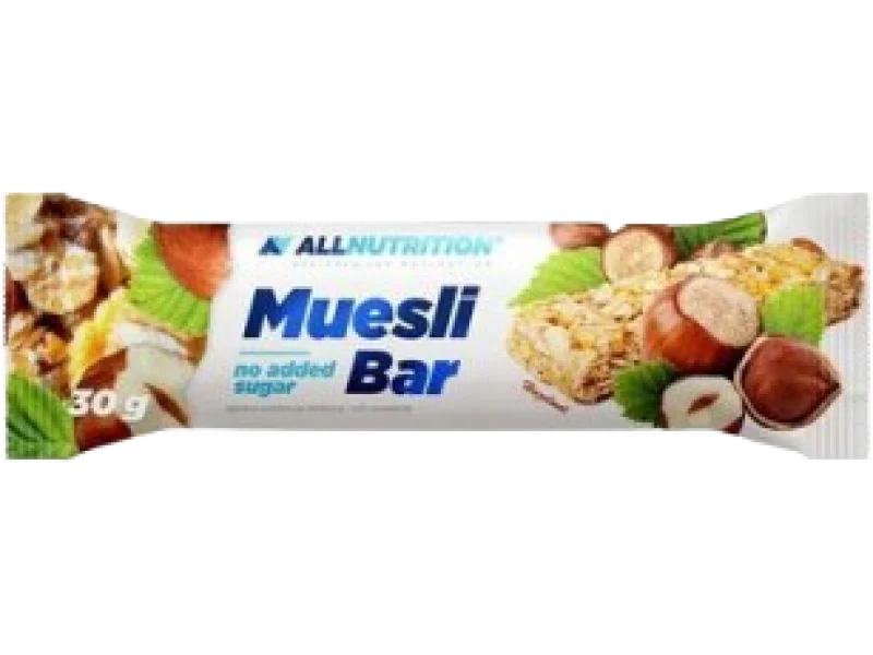 Allnutrition Muesli Bar Hazelnut, baton, 30 g