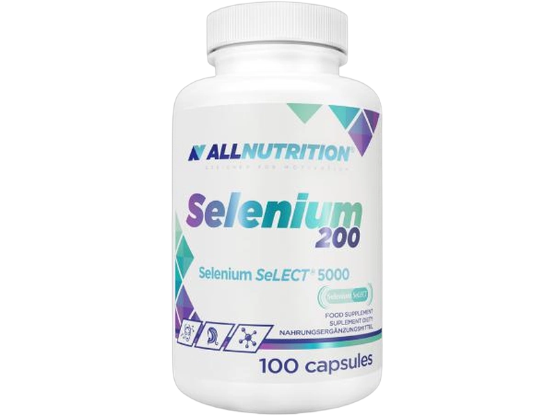 Allnutrition Selenium 200, kapsułki, 200 µg, 100 kaps.