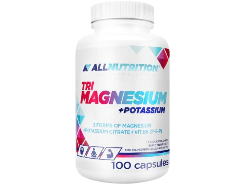 ALLNUTRITION Tri Magnesium + Potassium, kapsułki, 100 kaps.