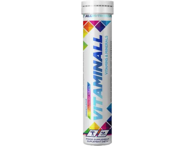 ALLNUTRITION Vitaminall Orange, tabletki musujące, 20 tabl.