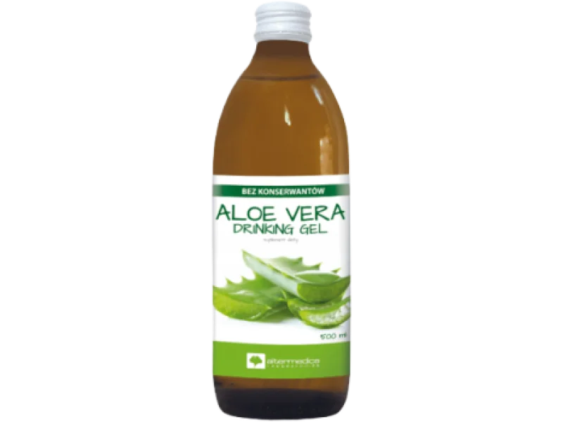 Aloe Vera Drinking Gel, płyn doustny, 99%, 500 ml