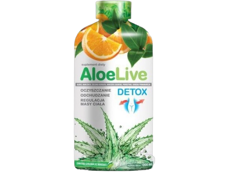 AloeLive Detox, płyn, 1000 ml