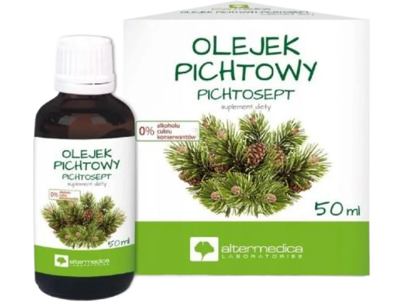 ALTERMEDICA Olejek pichtowy, 100%, 50 ml