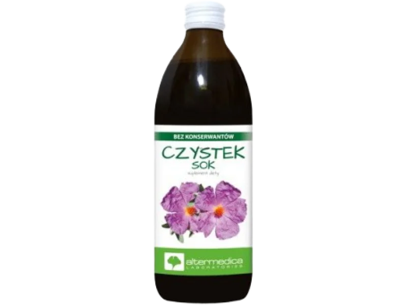 Altermedica Sok z Czystka, płyn doustny, 500 ml