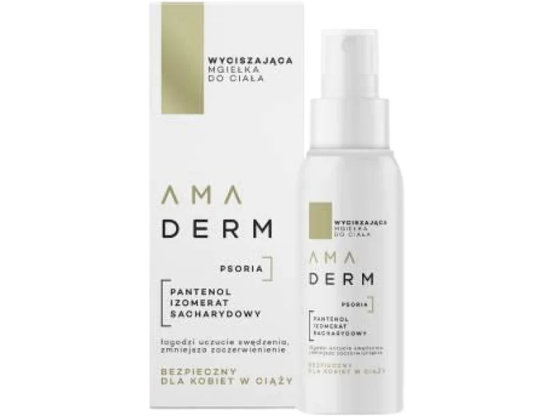 AMADERM PSORIA Wyciszająca mgiełka do ciała, spray, 50 ml