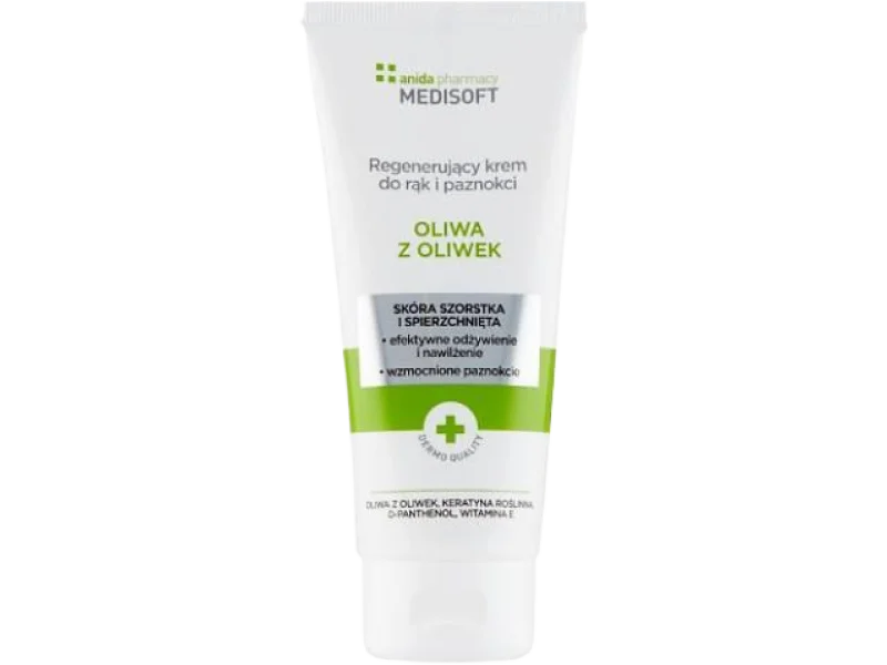 ANIDA Krem do rąk i paznokci oliwkowy, 100 ml