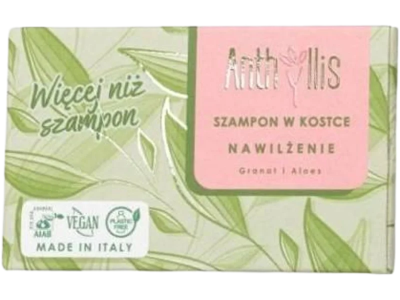 ANTHYLLIS Nawilżenie Szampon w kostce Granat&Aloes, 80 g