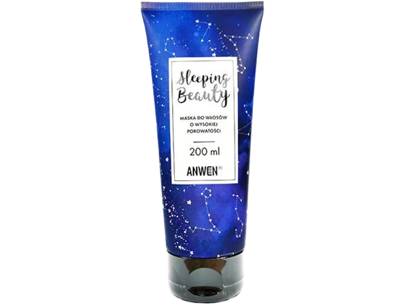 Anwen Sleeping Beauty do włosów o wysokiej porowatości, maska, 200 ml