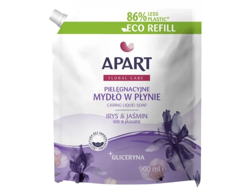 APART Pielęgnacyjne mydło w płynie Irys i jaśmin, 900 ml