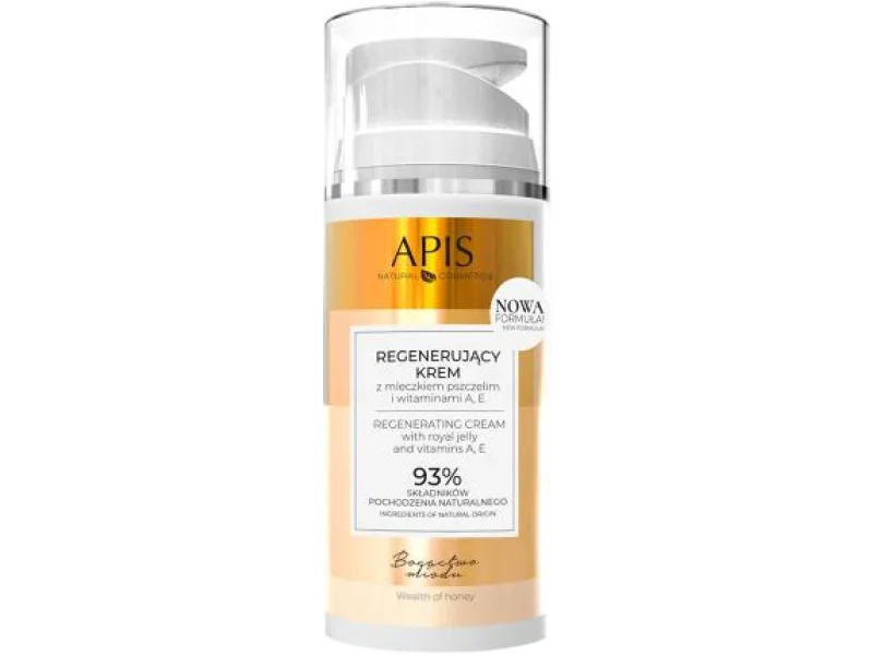 APIS Krem regenerujący z mleczkiem pszczelim, 100 ml