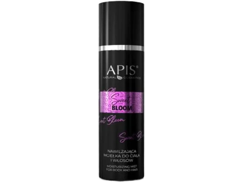 APIS Nawilżająca mgiełka do ciała i włosów Sweet Bloom, spray, 150 ml