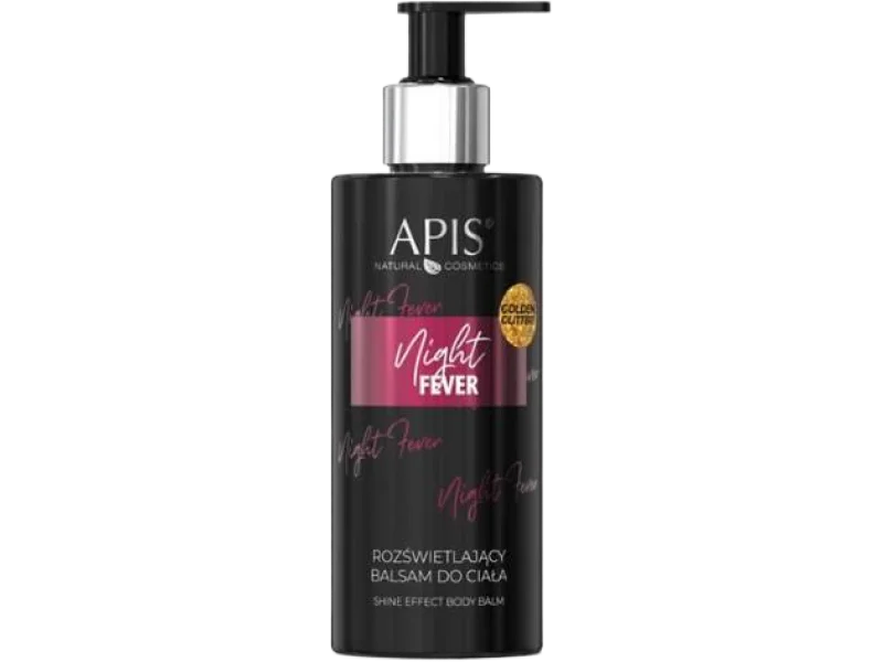 APIS Night Fever Rozświetlający balsam do ciała, 300 ml