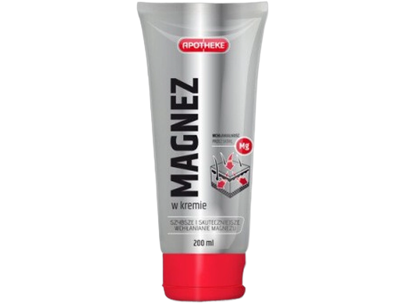 Apotheke magnez w kremie, 150 mg/g, 200 ml