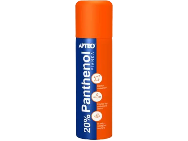 APTEO Panthenol 20%, pianka, 20%, 150 ml