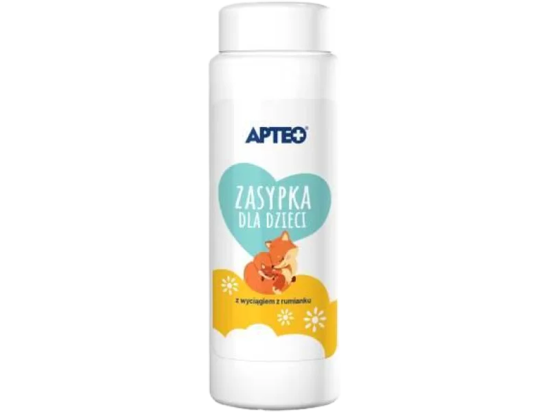 Apteo zasypka dla dzieci z wyciągiem z rumianku, 100 g