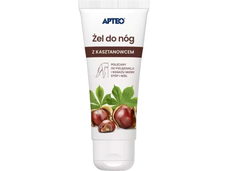 Apteo żel do nóg z kasztanowcem, 100 ml