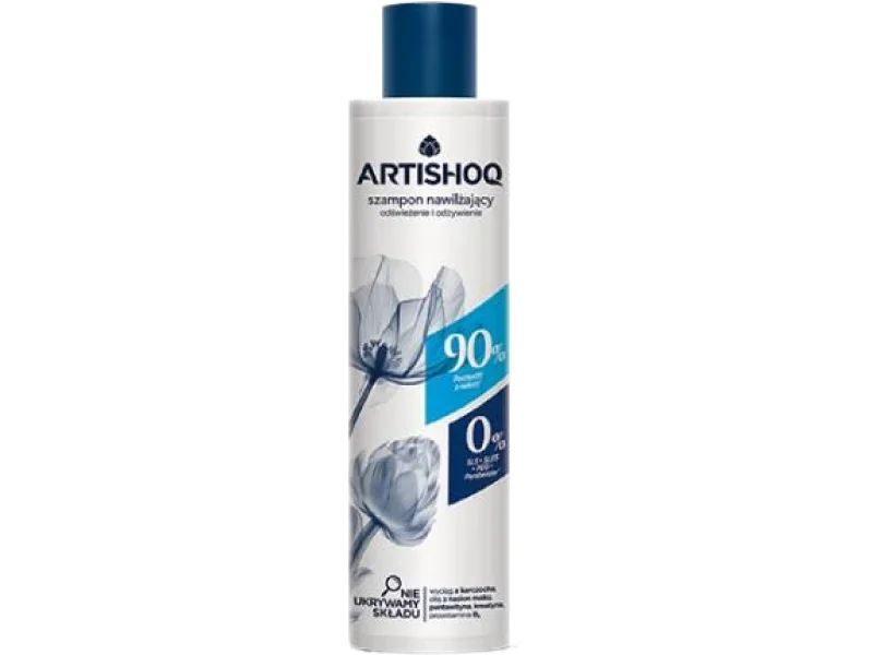 Artishoq Szampon nawilżający Odświeżenie i odżywienie, 200 ml