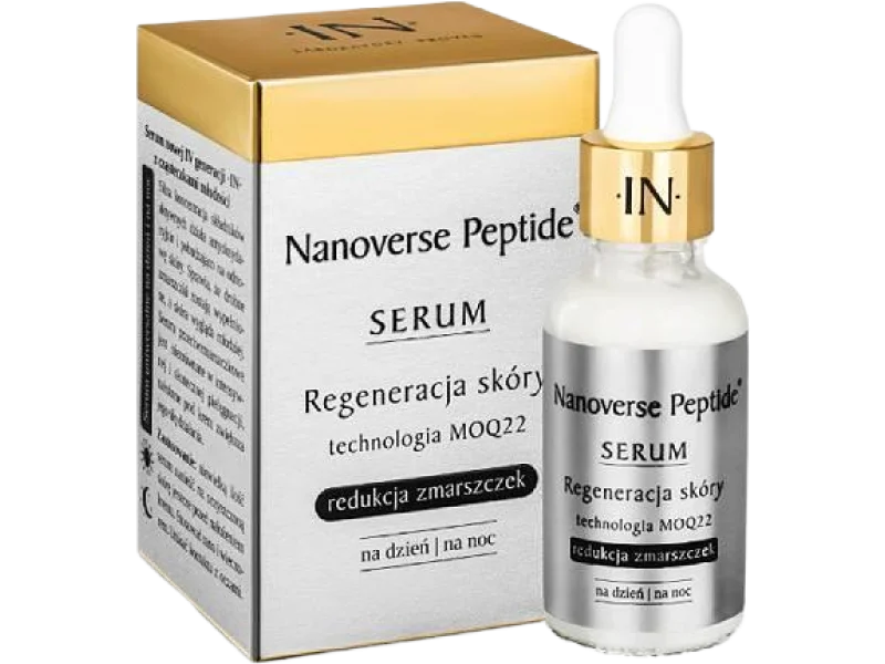 ASEPTA Nanoverse Peptide Serum Regeneracja skóry na dzień i noc, 30 ml
