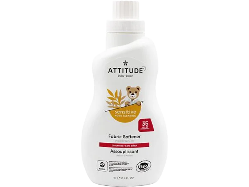 Attitude Baby Sensitive delikatny zmiękczający do płukania tkanin dla dzieci i niemowląt, płyn, 1000 ml
