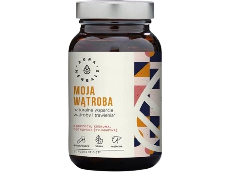 Aura Herbals Moja wątroba, kapsułki, 60 kaps.