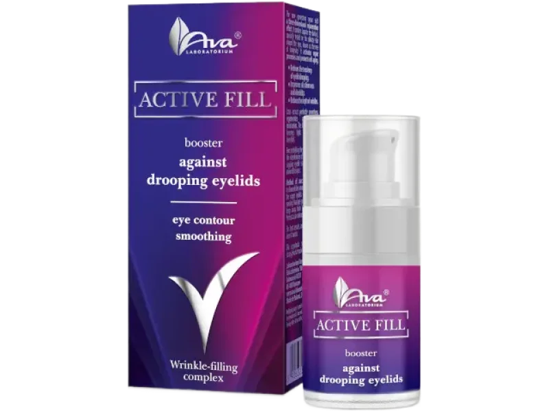 Ava Active Fill booster przeciw opadaniu powiek, krem, 15 ml