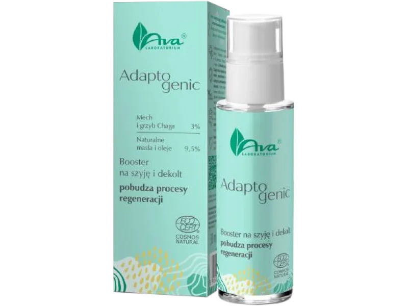 AVA ADAPTOGENIC Booster na szyję i dekolt, serum, 30 ml