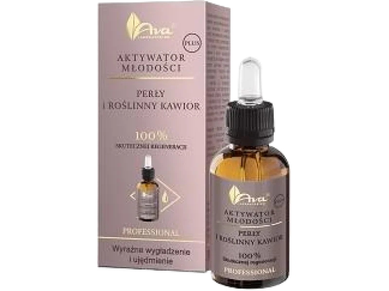 AVA Aktywator Młodości Plus – Perły i Roślinny Kawior, serum, 30 ml