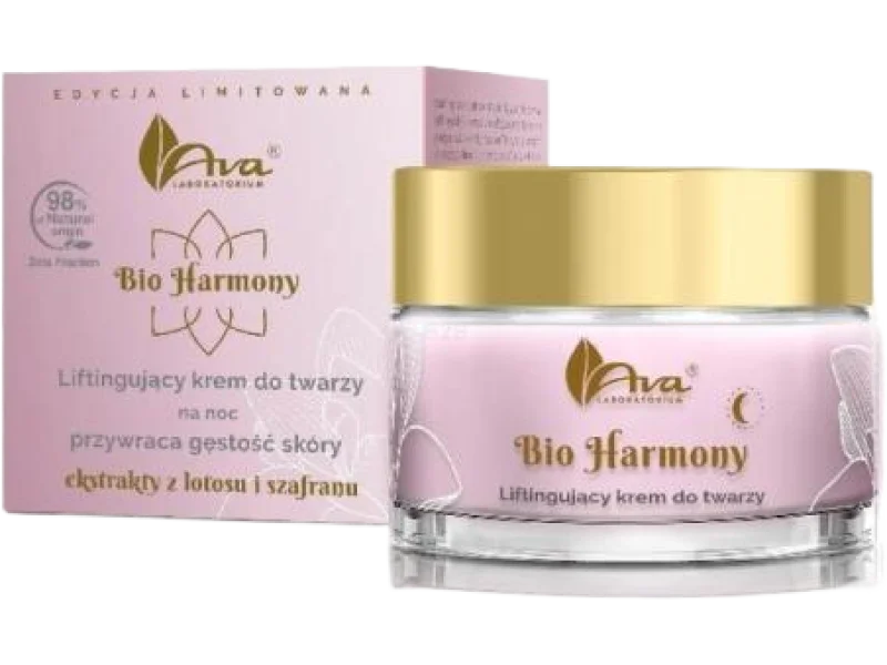 AVA Bio Harmony Liftingujący krem do twarzy na noc, 50 ml