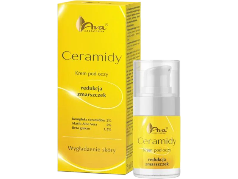AVA CERAMIDY Krem pod oczy Redukcja zmarszczek, 15 ml