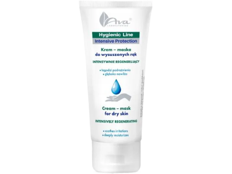 AVA Hygienic Line Krem – maska do wysuszonych rąk, 100 ml